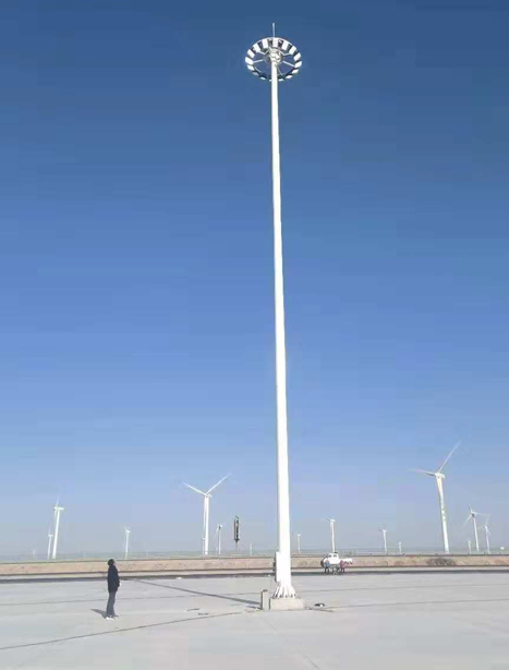 瓜州高速路服务区庆城高杆灯项目