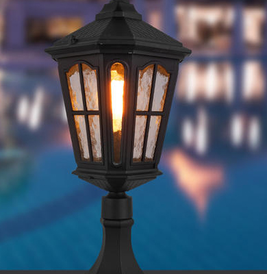 庆城柱头灯 庆城柱头灯