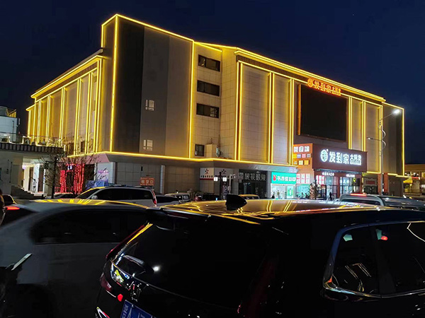 庆城楼体亮化 庆城楼体亮化